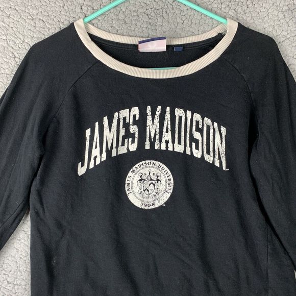 Vtg Champion James Madison University Crop Crewneck Sweatshirts Size M Women’s - Picture 8 of 13